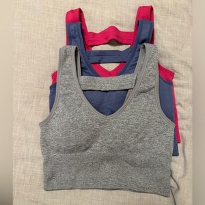 Ribbed sports bra